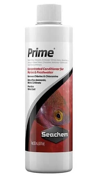 Seachem Prime & StressGuard Aquarium Water Conditioners 250ml + 500ml | Essential for Indian Aquariums thumbnail 2