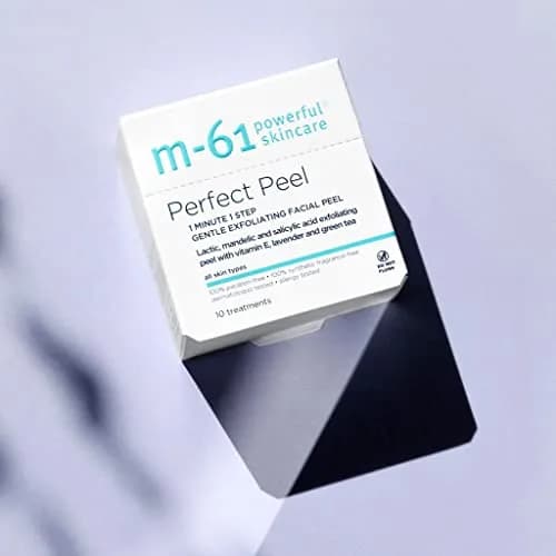 m-61 Perfect Peel Gentle Exfoliating Facial Peel, 30 Treatments | Light Daily Skin Resurfacing & Clarifying thumbnail 8