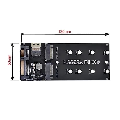 chenyang M.2 NVME PCIe SSD to SFF-8654 & NGFF SATA SSD to SATA Combo Adapter | PCIe 3.0 x4 thumbnail 9