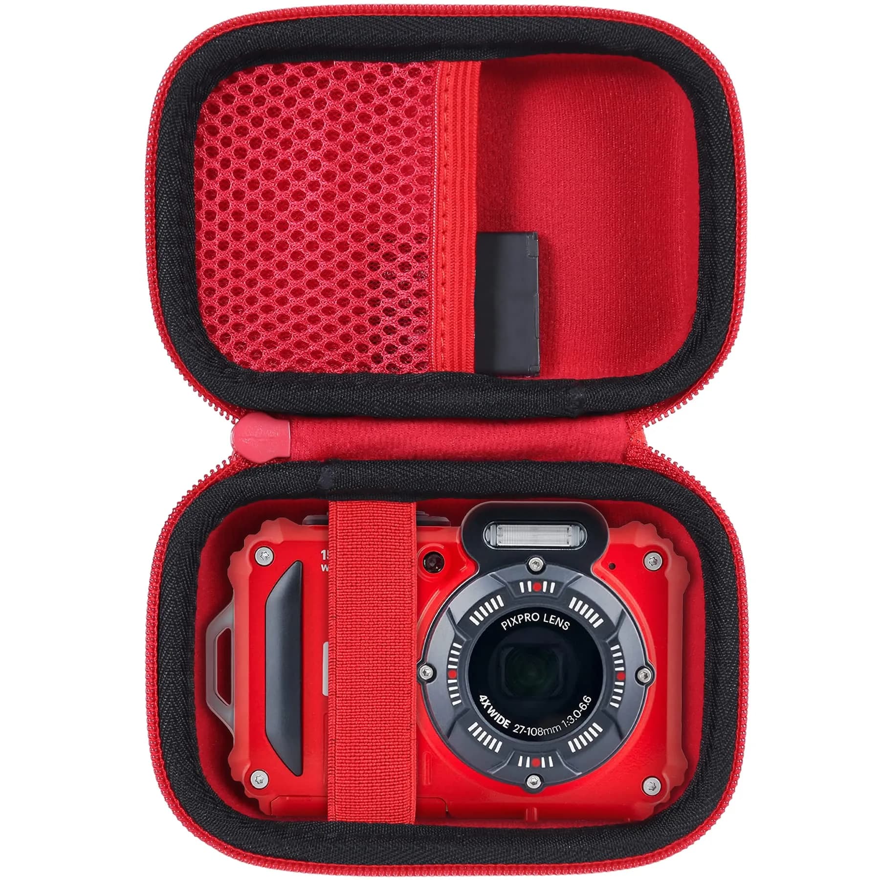 Aenllosi Hard Case for Kodak PIXPRO WPZ2 Rugged Digital Camera, Blue | Dustproof & Shockproof — Red