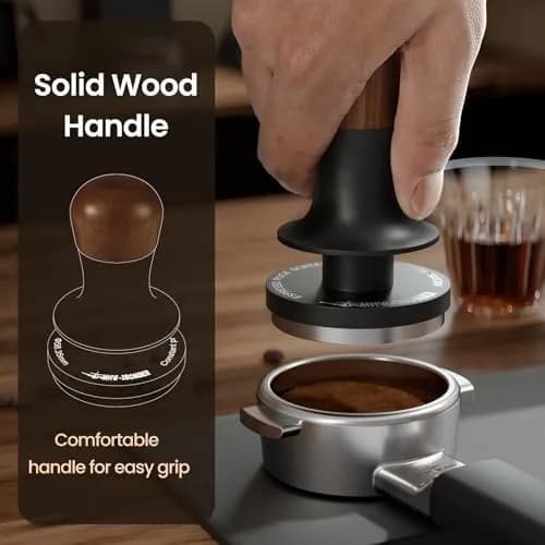 MHW-3BOMBER 58mm Espresso Tamper | Calibrated Barista-Grade Coffee Tool for Indian Markets thumbnail 6