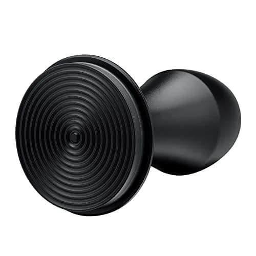 Normcore 58.5mm Titanium PVD Ripple Base Espresso Coffee Tamper V4 with 15lb/25lb/30lb Springs & Stand | Calibrated for 58mm Baskets thumbnail 7