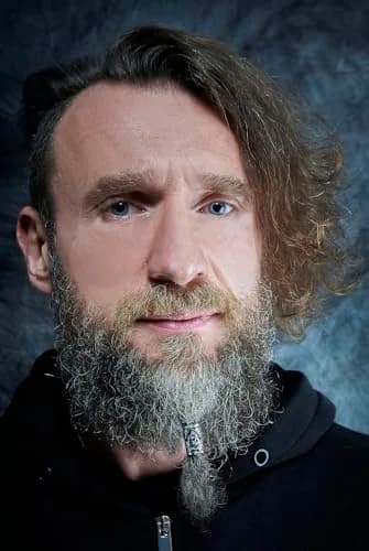 VALHALLA Viking Beard Bead Clip-On 316L Stainless Steel with Valknut Motif | 10mm (0.4 inch) Opening thumbnail 2