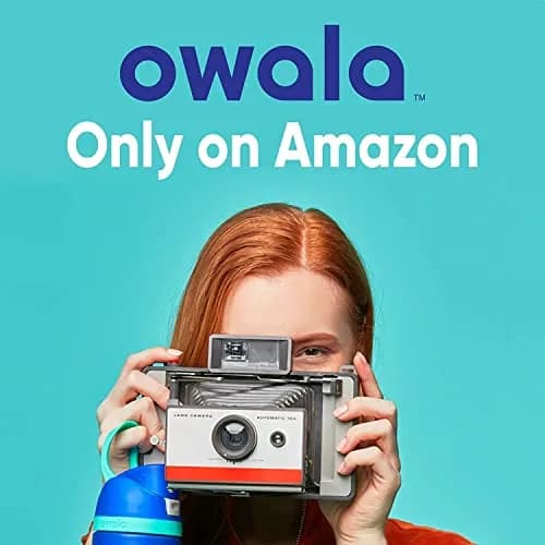 Owala FreeSip Insulated Water Bottle 591ml (24 oz) Iced Breeze | Keeps Drinks Cold 24 Hours thumbnail 6