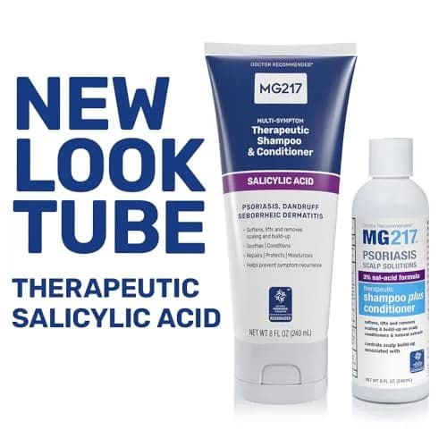 MG217 Psoriasis Shampoo and Conditioner 237ml (8 Fl Oz) | Therapeutic Scalp Treatment for Dandruff & Scaling thumbnail 6