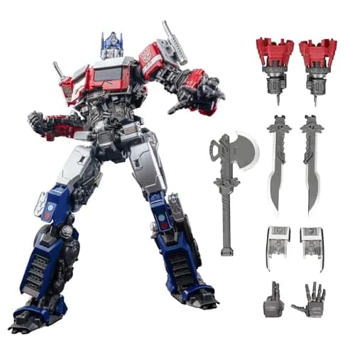 YOLOPARK Optimus Prime Transformers Action Figures Rise of The Beasts | 7.87 Inch Highly Articulated Toy for Kids & Collectors thumbnail 1