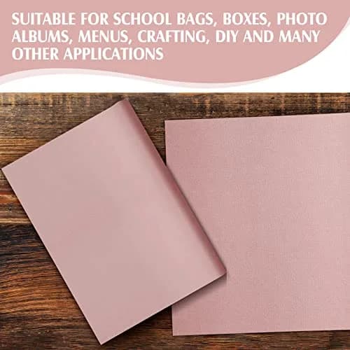 PerKoop Book Cloth for Bookbinding 40x16 Inch | Vibrant Pink Suede Fabric thumbnail 4