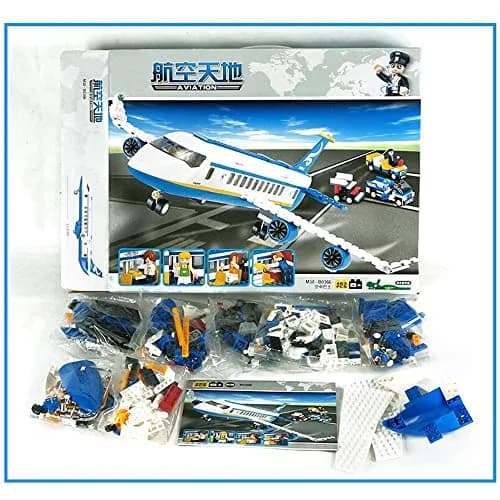 ENHANA City Airplane Station Building Blocks 463 Pieces | STEM Learning Toy for Kids 6-12 thumbnail 8