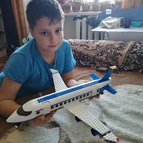 ENHANA City Airplane Station Building Blocks 463 Pieces | STEM Learning Toy for Kids 6-12 thumbnail 9