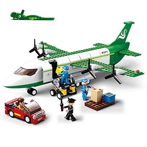 ENHANA City Airplane Station Building Blocks 383 Pieces | STEM Learning Toy for Kids 6-12 thumbnail 1