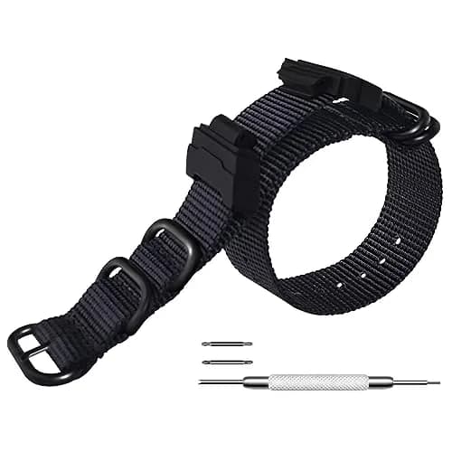 uEmoh Nylon Watch Band Replacement for Casio G-Shock 16mm | Water-Resistant & Durable (70-120c) thumbnail 1