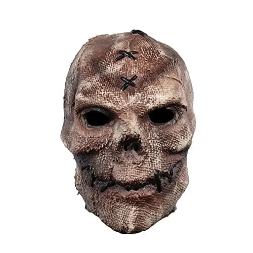 Vmonke Creepy Full Head Skull Mask Halloween Scary Latex Helmet for Cosplay Party Props | Realistic & Comfortable Fit thumbnail 6