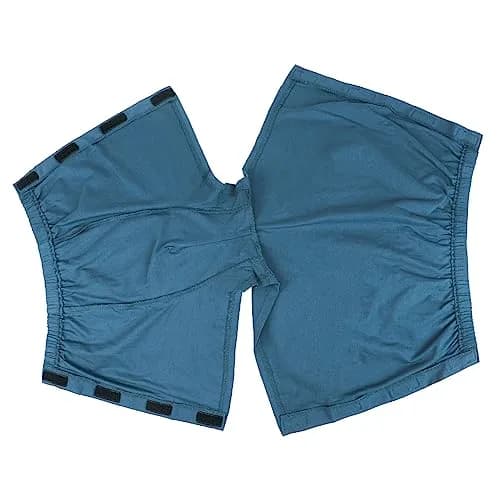 SIQITECHNO Post Surgery Underwear Cotton Tear away Reusable Boxer Shorts Blue | Breathable & Reusable Recovery Briefs thumbnail 5