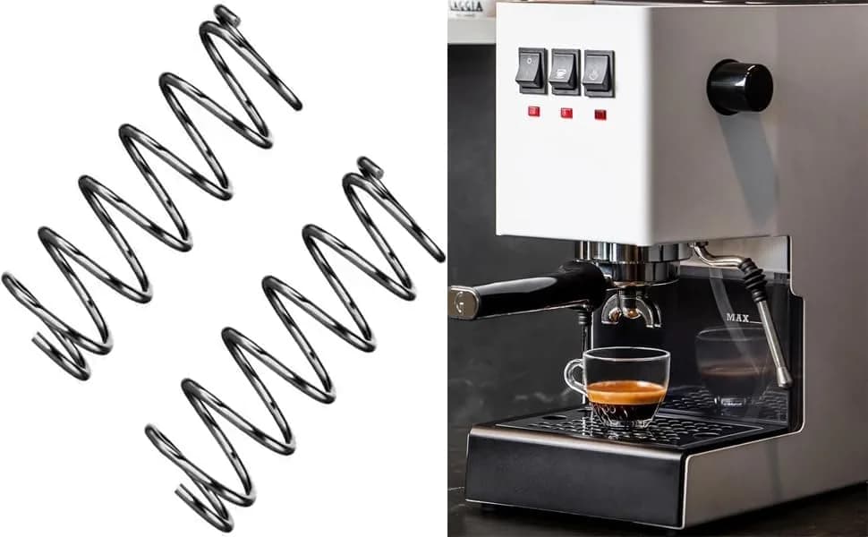 DUODUO Replacement Spring for Gaggia Classic PRO Espresso Machine | 9 Bar OPV Mod Kit (2 pcs) thumbnail 6