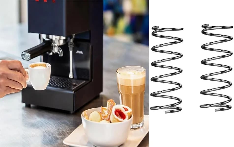 DUODUO Replacement Spring for Gaggia Classic PRO Espresso Machine | 9 Bar OPV Mod Kit (2 pcs) thumbnail 9