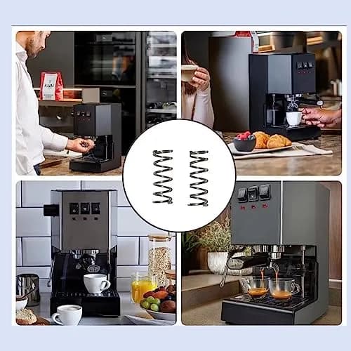 DUODUO Replacement Spring for Gaggia Classic PRO Espresso Machine | 9 Bar OPV Mod Kit (2 pcs) thumbnail 3