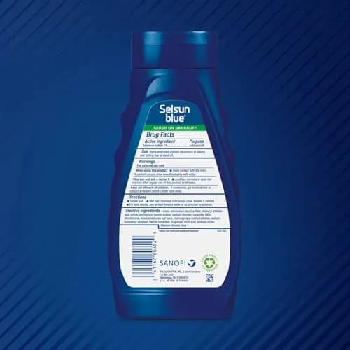 Selsun Blue Moisturizing Anti-dandruff Shampoo with Aloe 44 fl oz (22 fl oz Each) | Medicated Relief for Itchy Scalp thumbnail 2