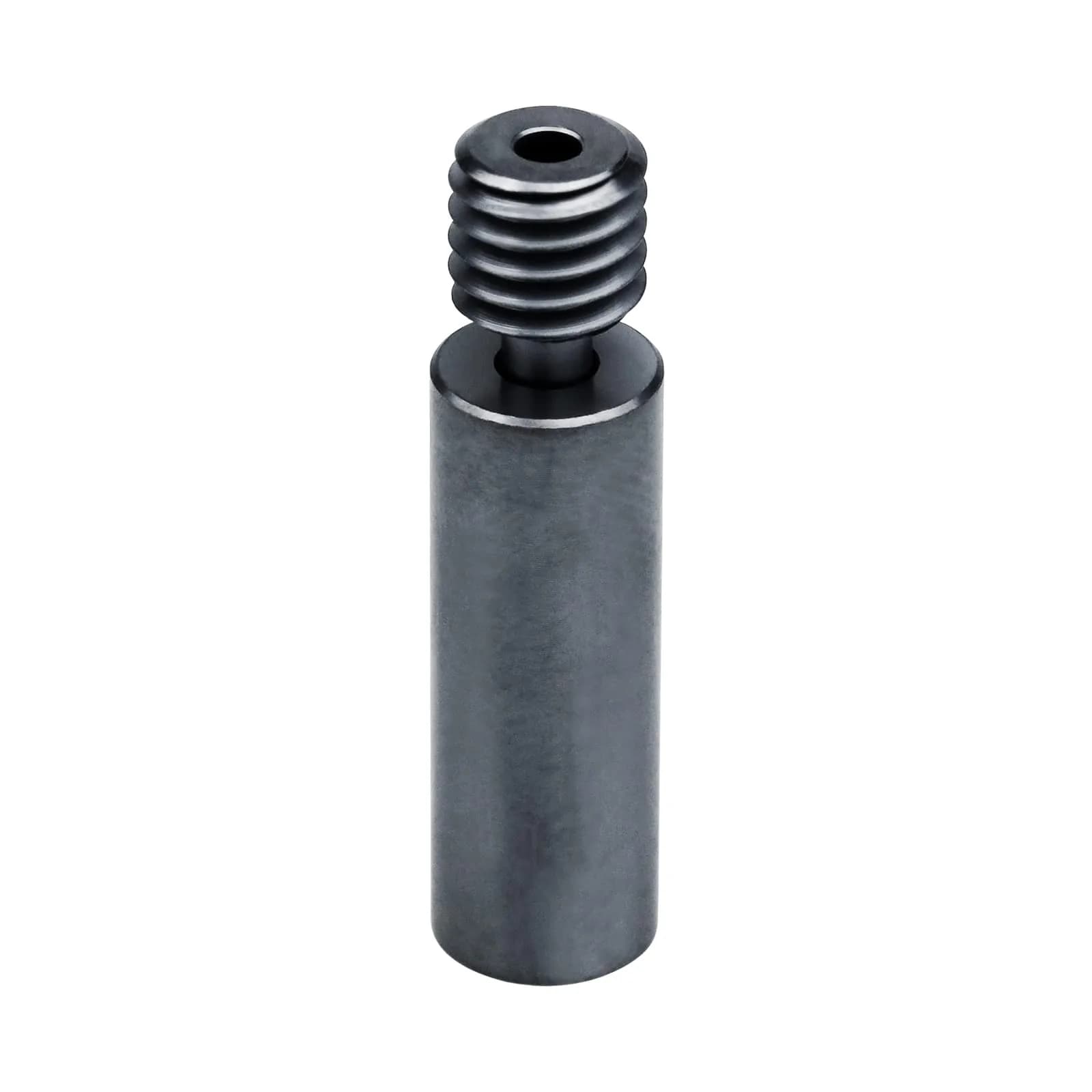 POLISI3D CR10 Bimetal Heatbreak for Ender3 3D Printers - Copper Titanium TC4 Throat Upgrade (7mm x 27.5mm) — Black