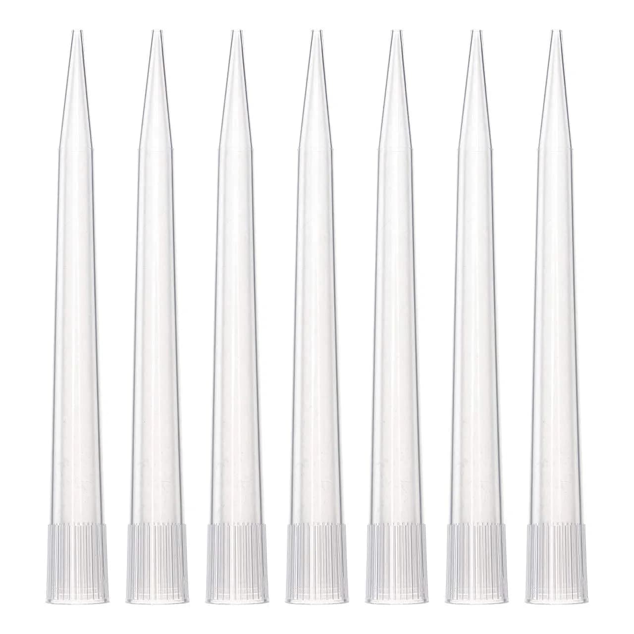 PRECIPETTE 200ul Universal Pipette Tips Yellow 1000pcs | Non-Pyrogenic, DNAse/RNAse Free — Transparent / 5ml