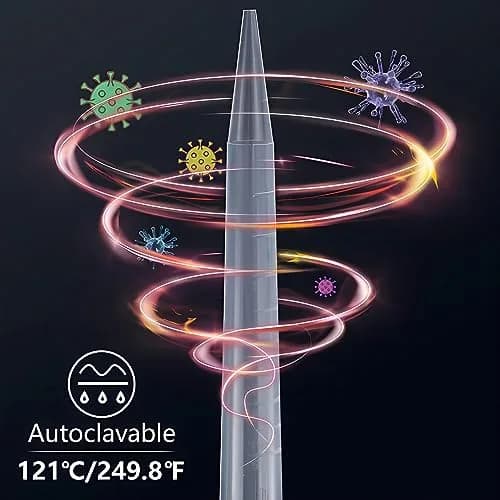 PRECIPETTE 5mL Universal Pipette Tips, 5000µL Capacity, 100 Count | Autoclavable & DNAse/RNAse Free thumbnail 4