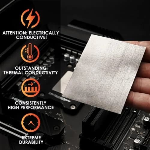 Thermal Grizzly KryoSheet (33x33x0.2mm) – High Thermal Conductivity thumbnail 3