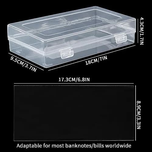 Uncle Paul Currency Sleeves Side-Insert 6.8×3.3 inches | Acid-Free Transparent Collection Protectors thumbnail 2