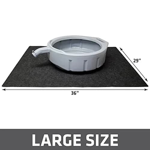 Drymate XL Oil Spill Mat (36" x 59") (12-Pack) | Reusable, Waterproof Garage Floor Protector thumbnail 6