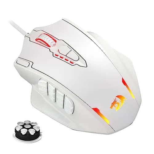 Redragon M908 Impact Gaming Mouse 12400 DPI | 18 Programmable Buttons, 1000Hz Polling Rate, RGB Lighting thumbnail 1