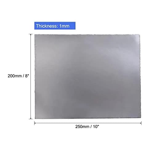 PATIKIL Flexible Graphite Foil Sheet 1mm (250x200mm) | 5-Pack for Heat Dissipation thumbnail 2