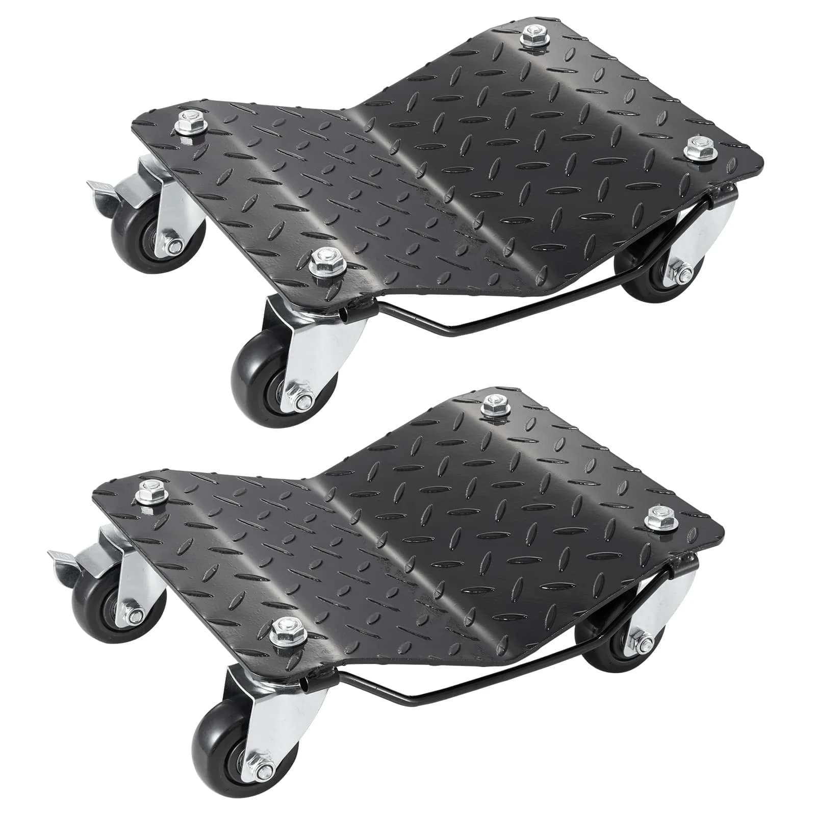 VEVOR Wheel Dolly 3000 lbs Heavy-Duty Car Moving Dolly Set of 2 | Versatile & Safe for Heavy Vehicles - main product image