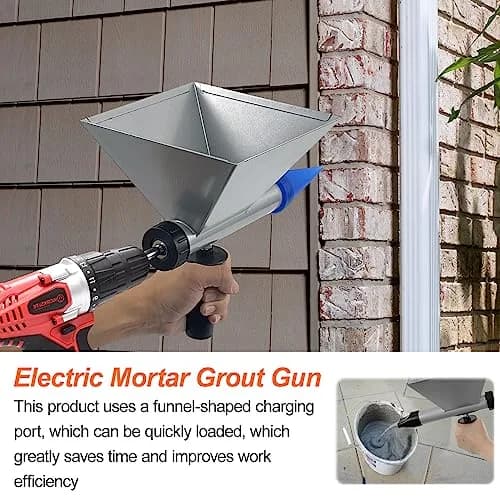 XINHNMUU Electric Mortar Grout Gun Pump 1 Count | Cordless, Reusable, Fast & Efficient thumbnail 3
