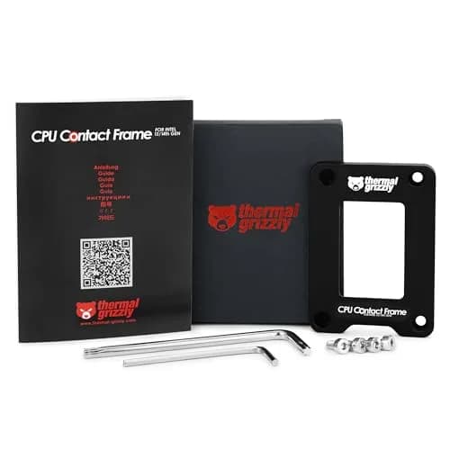 Thermal Grizzly CPU Contact Frame for Intel 13th & 14th Gen - Black | Optimized Cooling Performance thumbnail 7