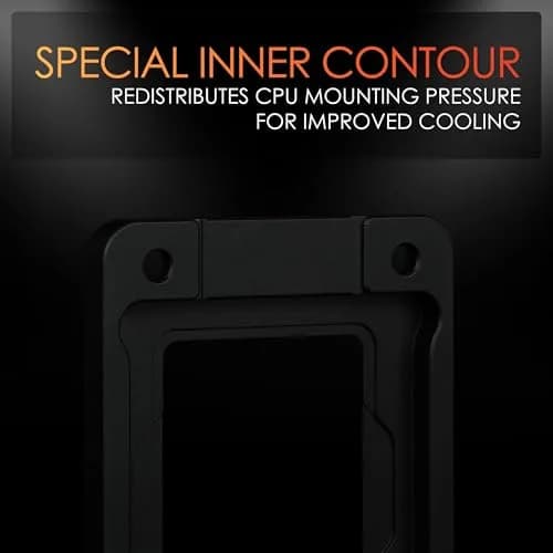 Thermal Grizzly CPU Contact Frame for Intel 13th & 14th Gen - Black | Optimized Cooling Performance thumbnail 3