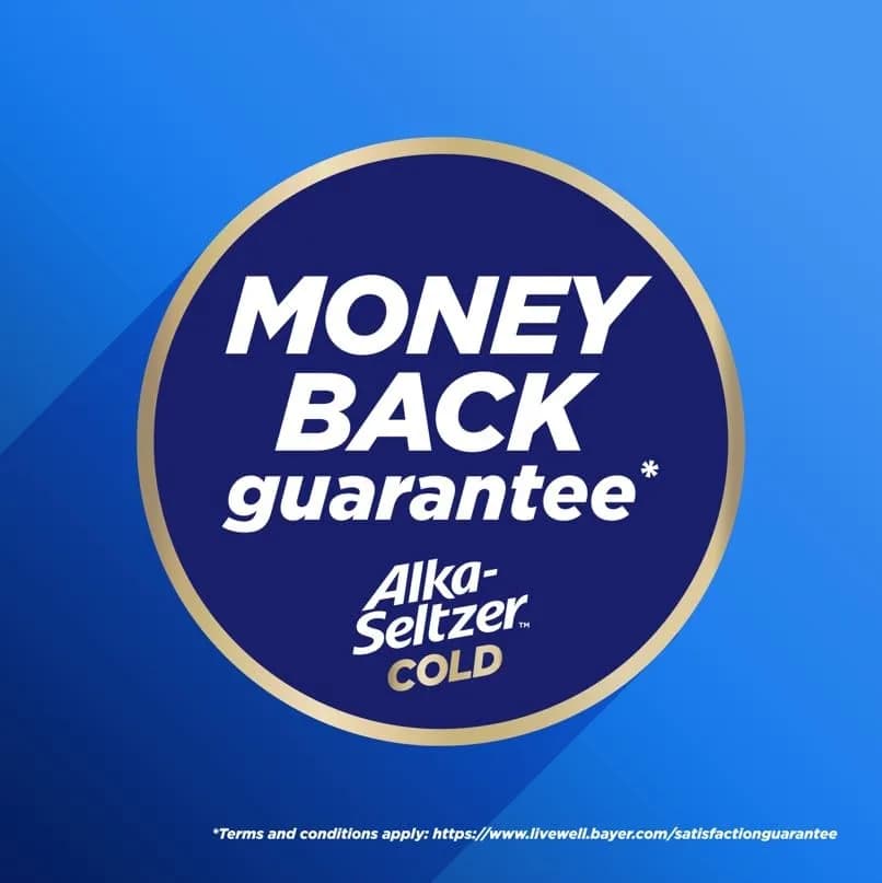 ALKA-SELTZER PLUS Severe Cold PowerFast Fizz Orange Zest 24ct | Fast Relief Tablets for Cold & Headache thumbnail 13