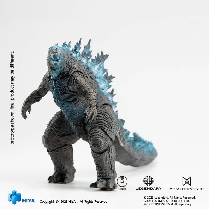 Hiya Toys Godzilla vs. Kong: Heat Ray Godzilla Action Figure 7" | Movie-Accurate Collectible for Fans thumbnail 10
