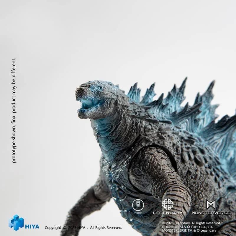 Hiya Toys Godzilla vs. Kong: Heat Ray Godzilla Action Figure 7" | Movie-Accurate Collectible for Fans thumbnail 13