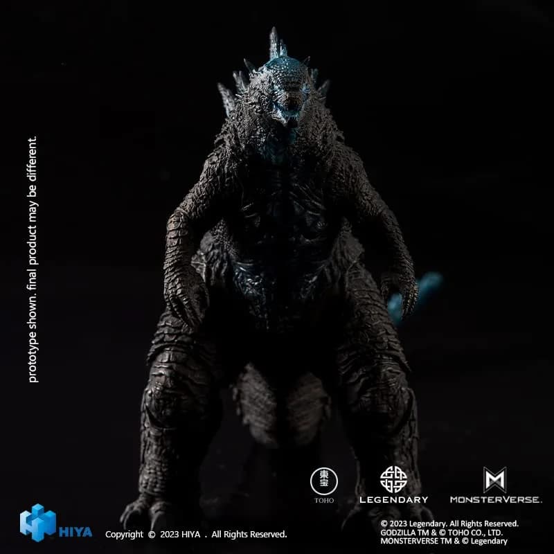 Hiya Toys Godzilla vs. Kong: Heat Ray Godzilla Action Figure 7" | Movie-Accurate Collectible for Fans thumbnail 3