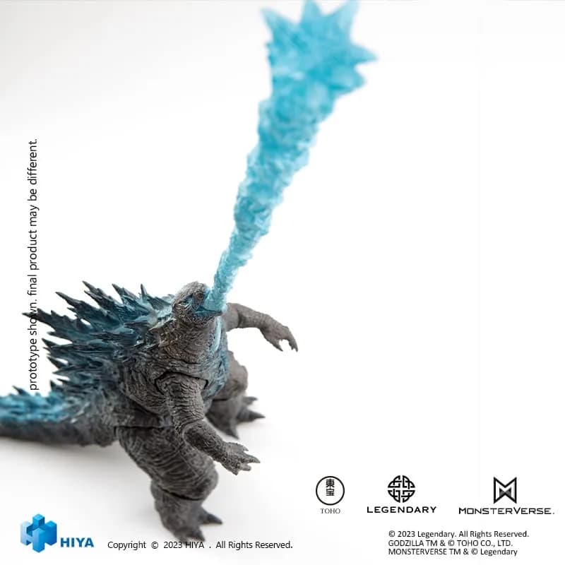 Hiya Toys Godzilla vs. Kong: Heat Ray Godzilla Action Figure 7" | Movie-Accurate Collectible for Fans thumbnail 6