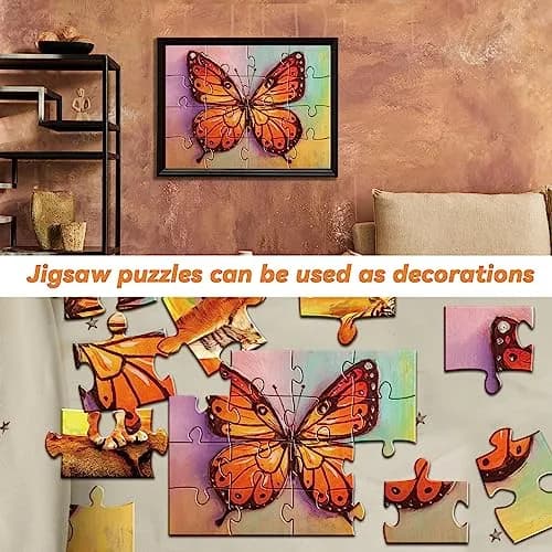 Qyeahkj Dementia Alzheimer’s Large Jigsaw Puzzles 15x24cm | Cognitive Memory Activity for Seniors thumbnail 6