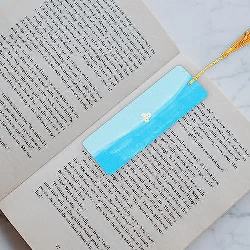 DSYIL Blank Bookmarks with Tassels 14 x 5cm (5.5 x 2 Inches) | DIY Craft Paper for Personalization thumbnail 7