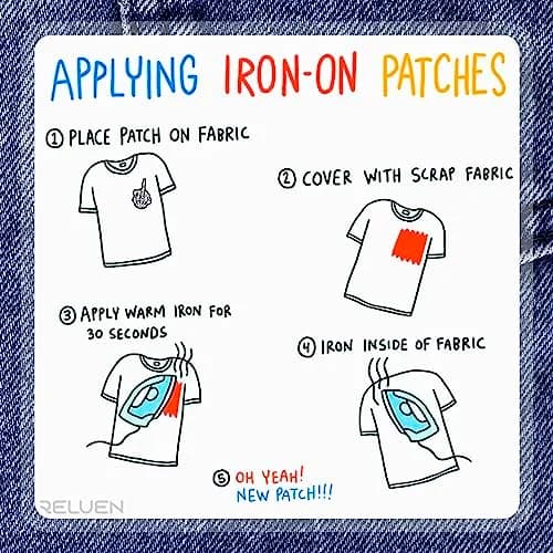 Reluen Skeleton Middle Finger Iron On Patch 12.7cm x 5cm (5" x 2") | Gothic Halloween Costume Embellishment thumbnail 4