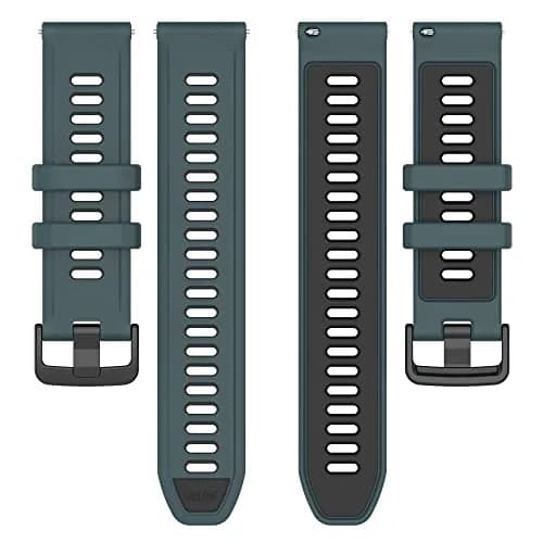 Hijiawee Watch Band 18mm Silicone | Durable, Quick Release, Compatible with Garmin 265S/255S/ Venu 2S (Olive) thumbnail 5