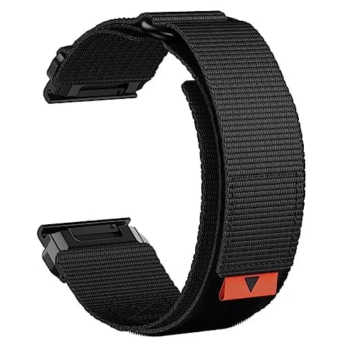 Abanen Rugged Nylon Quick Fit 22mm Watch Band for Garmin Fenix 8 47mm | Adjustable Ballistic Nylon Strap thumbnail 1