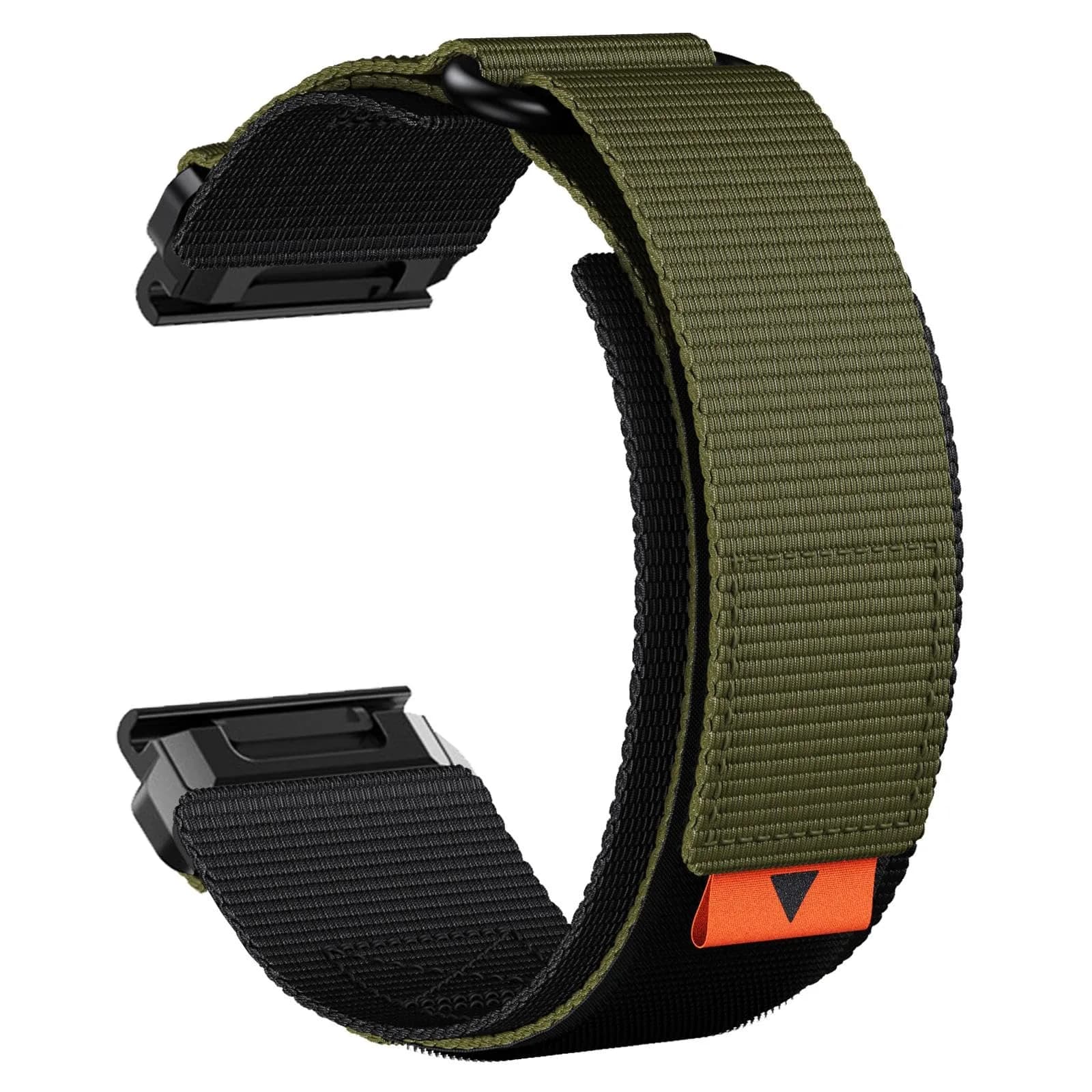Abanen Rugged Nylon Quick Fit 22mm Watch Bands for Garmin Fenix 8 47mm / Fenix 7/6/5 / epix Pro 47mm | Adjustable Ballistic Nylon Strap - main product image