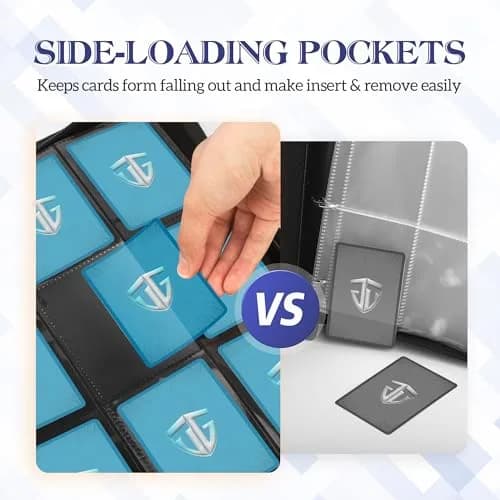 TCGUARD Trading Card Binder 540 Card Capacity | Secure, Waterproof & Shockproof (13.8 in x 10.4 in) thumbnail 3