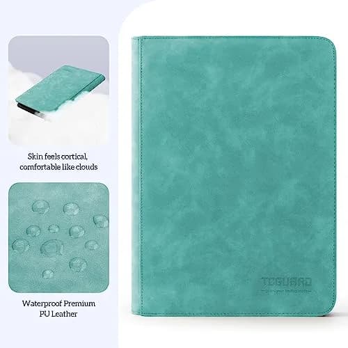 TCGUARD Trading Card Binder 9 Side Loading Pocket Green | Holds 540 Cards, Waterproof & Shockproof, Portable thumbnail 2