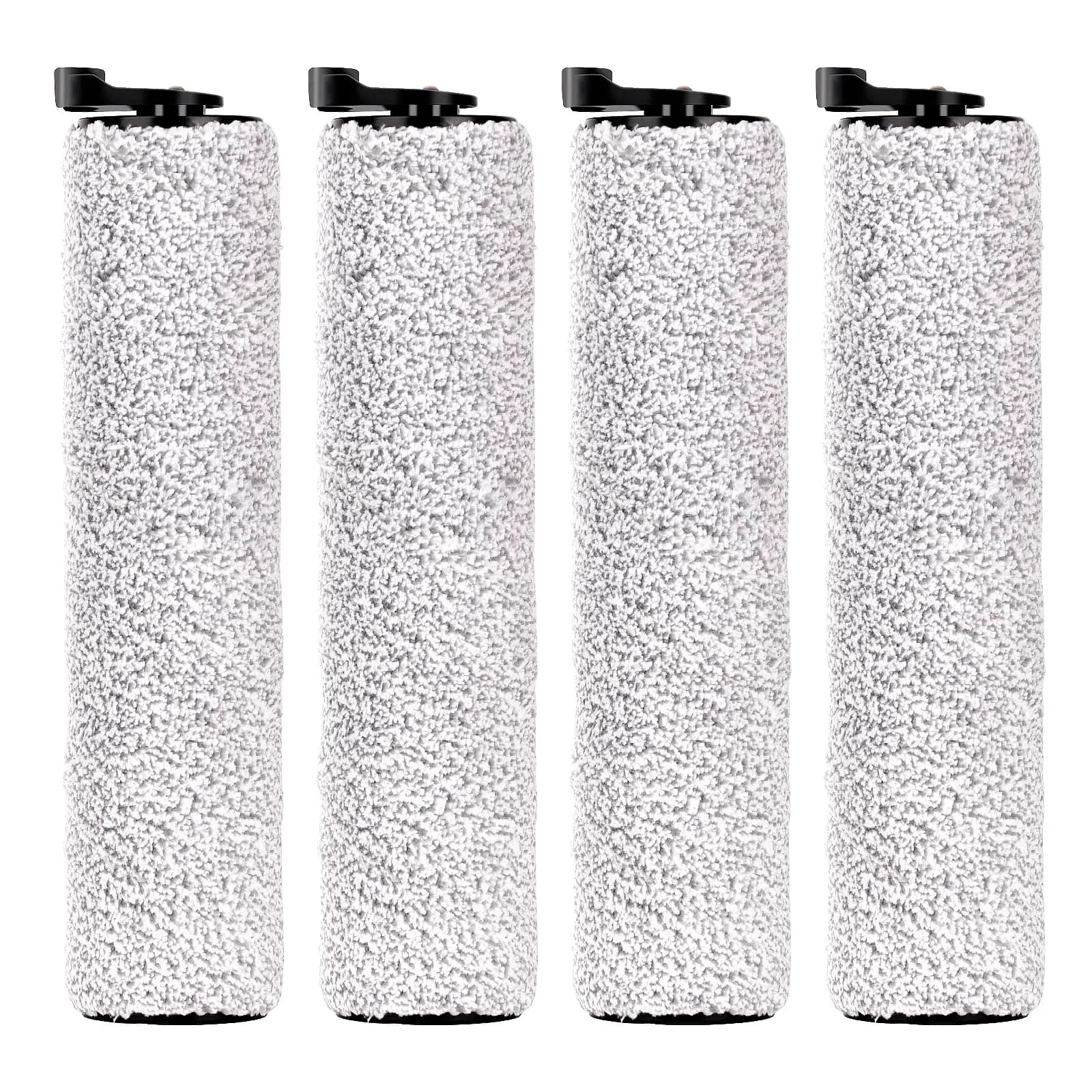 MIBUMIKI Replacement Roller Brushes for Tineco iFloor 3/Floor One S3/iFloor 2 Wet Dry Vacuum Mop (2-Pack, 2 Main Brushes) — Floor One S3-Rollerbrush-4PCS