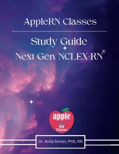 Majosta AppleRN Study Guide - Next Gen NCLEX-RN | NCLEX Test Preparation Book thumbnail 1