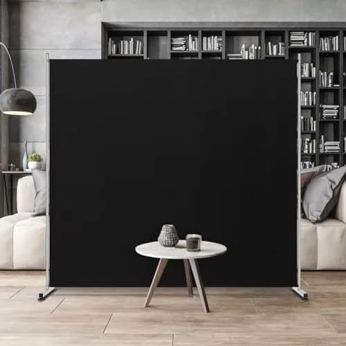 RANTILA Single Panel Room Divider 180cm (71'') | Freestanding Privacy Screen for Office, Bedroom, Living Room thumbnail 7