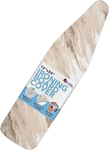 HOLDN’ STORAGE Ironing Board Cover 15 x 54 | Scorch-Resistant, Silicone Coated, Easy Fit, Durable Padding thumbnail 1